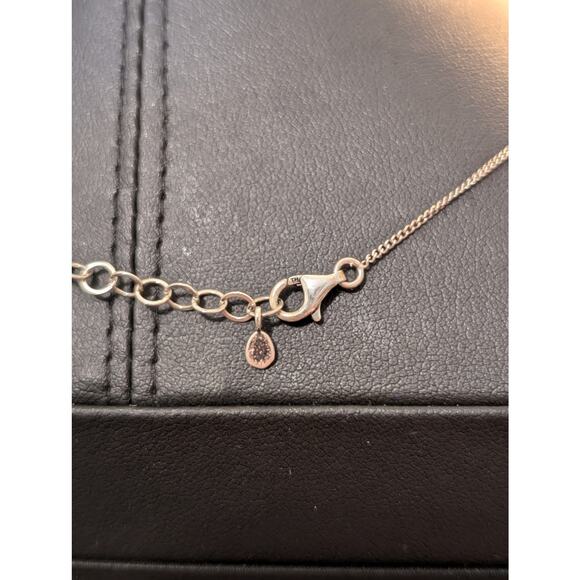 Retired Authentic Silpada Designs Alluring Azure Halo 925 Sterling Necklace - Picture 6 of 9